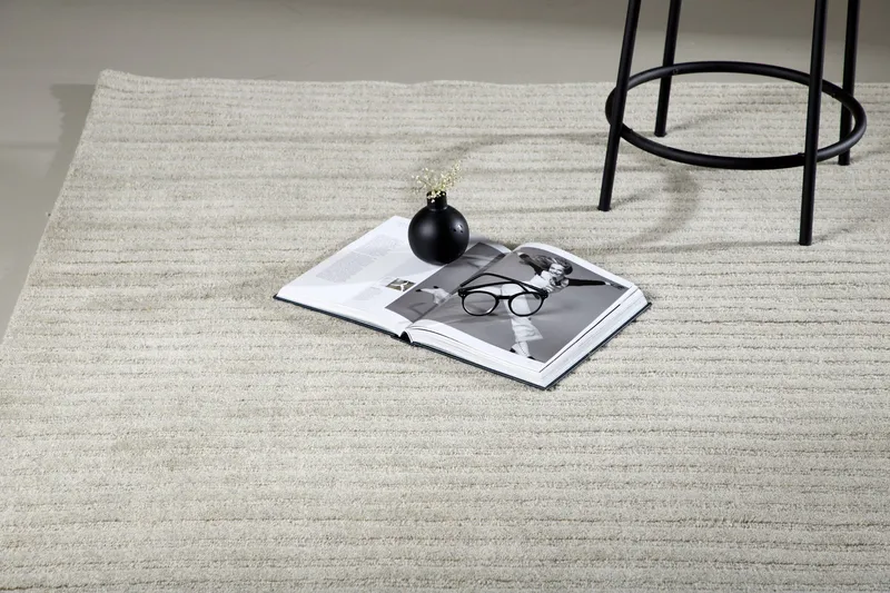 Milton Ullmatta 200x300 cm - Ljusgrå - Textil & mattor - Mattor - Modern matta - Ullmatta