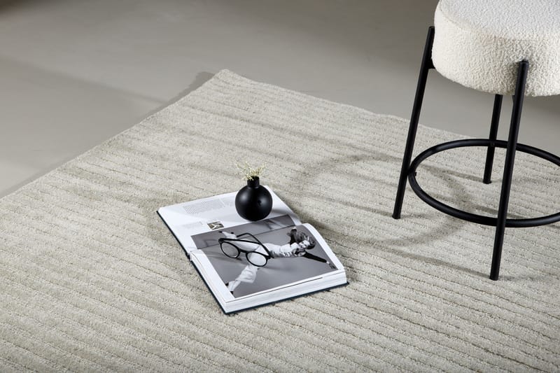 Milton Ullmatta 200x300 cm - Ljusgrå - Textil & mattor - Mattor - Modern matta - Ullmatta
