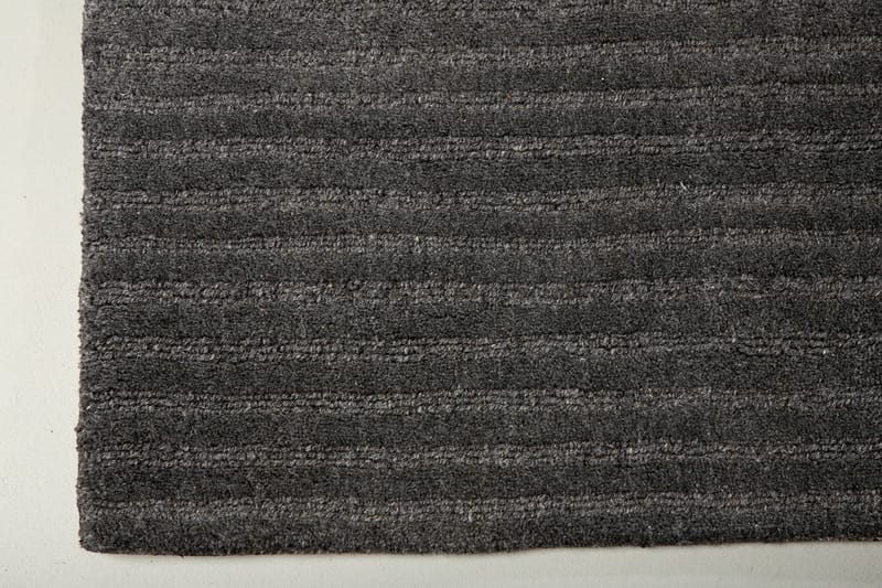Milton Ullmatta 200x300 cm Rektangulär - Mörkgrå - Textil & mattor - Mattor - Modern matta - Ullmatta