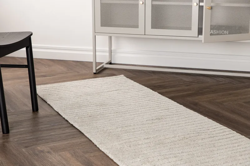 Milton Ullmatta 70x200 cm - Ljusgrå - Textil & mattor - Mattor - Modern matta - Ullmatta