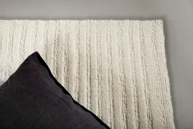 Milton Ullmatta 70x200 cm Rektangulär - Vit - Textil & mattor - Mattor - Modern matta - Ullmatta