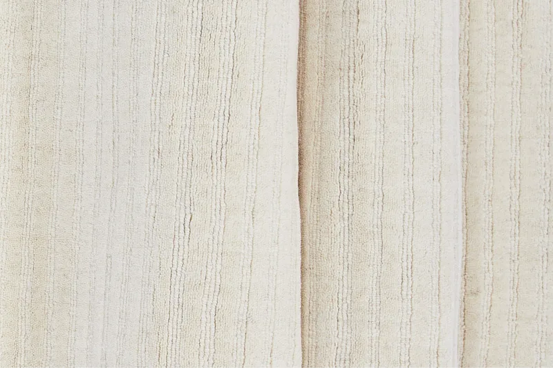 Milton Ullmatta 70x200 cm Rektangulär - Vit - Textil & mattor - Mattor - Modern matta - Ullmatta