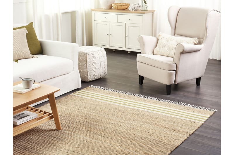 Mirza Jutematta 160x230 cm - Beige - Textil & mattor - Mattor - Modern matta - Sisalmattor