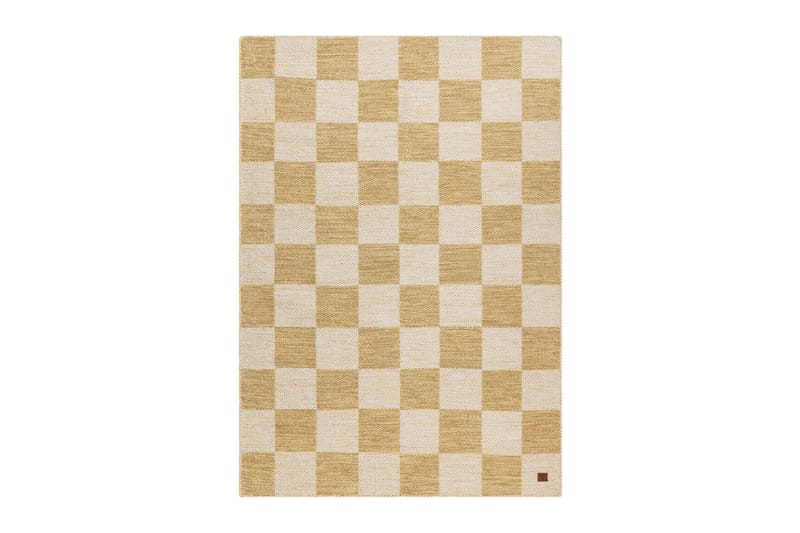 Moharan Ullmatta 140x200 cm Rektangulär, Gul