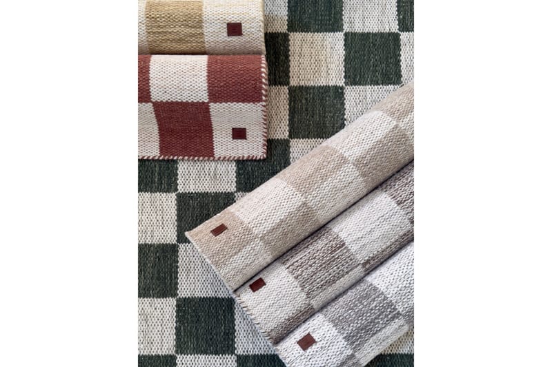 Moharan Ullmatta 140x200 cm Rektangulär - Mörkbeige - Textil & mattor - Mattor - Modern matta - Ullmatta