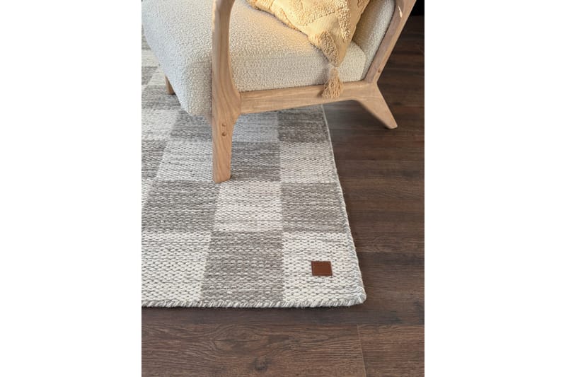 Moharan Ullmatta 160x230 cm Rektangulär - Grå - Textil & mattor - Mattor - Modern matta - Ullmatta