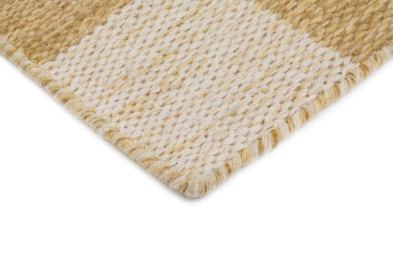 Moharan Ullmatta 160x230 cm Rektangulär - Gul - Textil & mattor - Mattor - Modern matta - Ullmatta