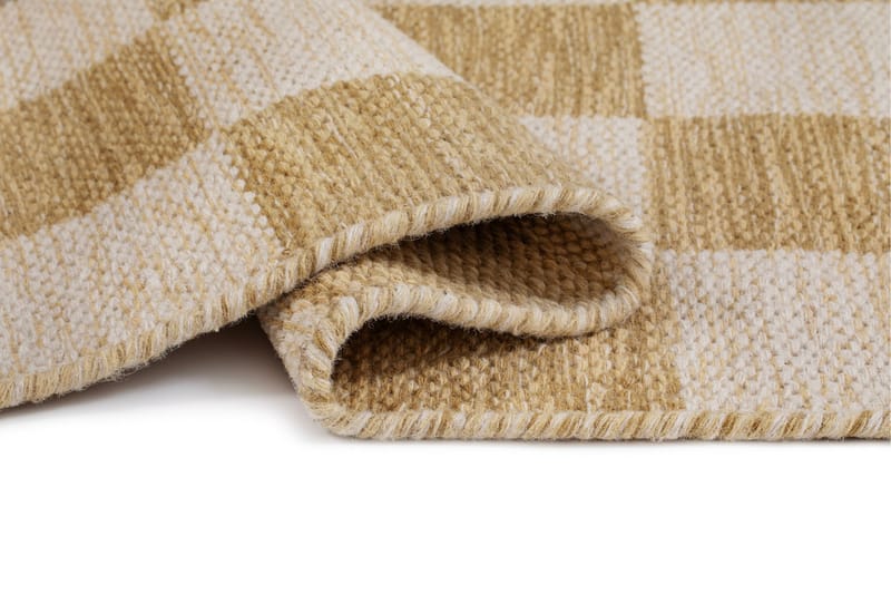Moharan Ullmatta 160x230 cm Rektangulär - Gul - Textil & mattor - Mattor - Modern matta - Ullmatta