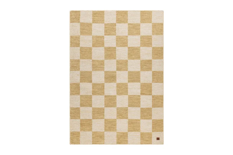 Moharan Ullmatta 160x230 cm Rektangulär - Gul - Textil & mattor - Mattor - Modern matta - Ullmatta