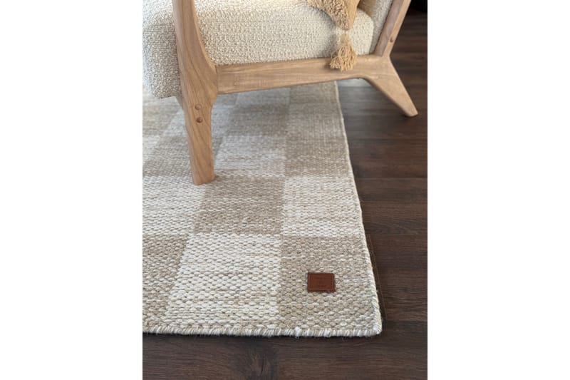Moharan Ullmatta 160x230 cm Rektangulär - Linne - Textil & mattor - Mattor - Modern matta - Ullmatta
