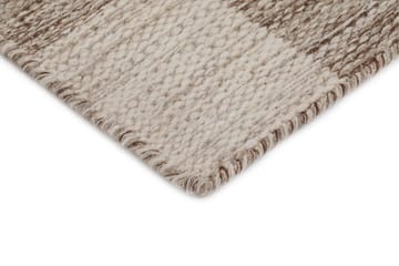 Moharan Ullmatta 160x230 cm Rektangulär - Mörkbeige - Textil & mattor - Mattor - Modern matta - Ullmatta