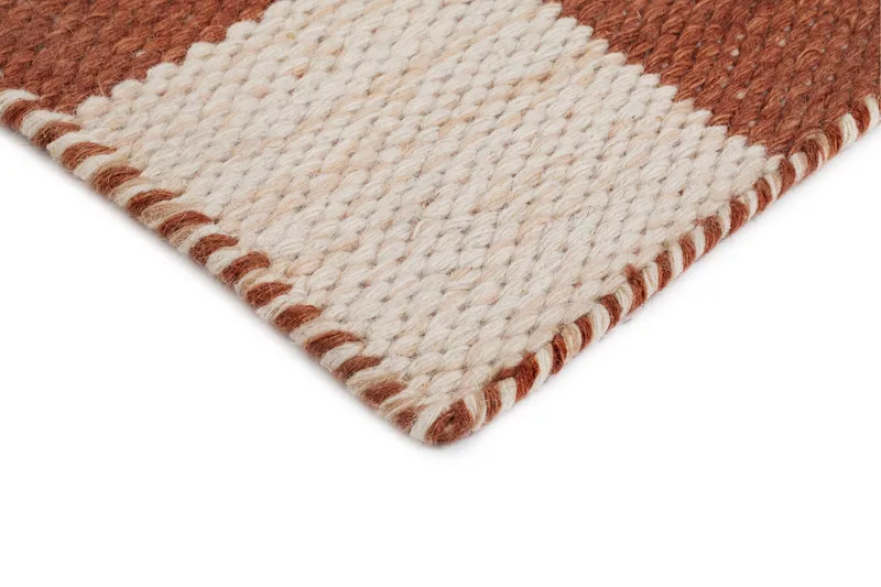 Moharan Ullmatta 160x230 cm Rektangulär - Terrakotta - Textil & mattor - Mattor - Modern matta - Ullmatta