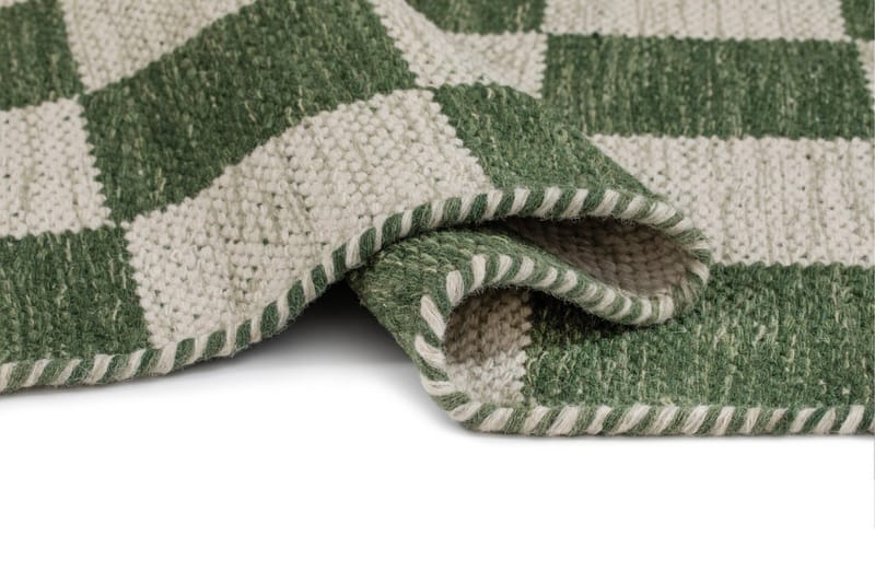 Moharan Ullmatta 200x300 cm Rektangulär - Emeraldgrön - Textil & mattor - Mattor - Modern matta - Ullmatta