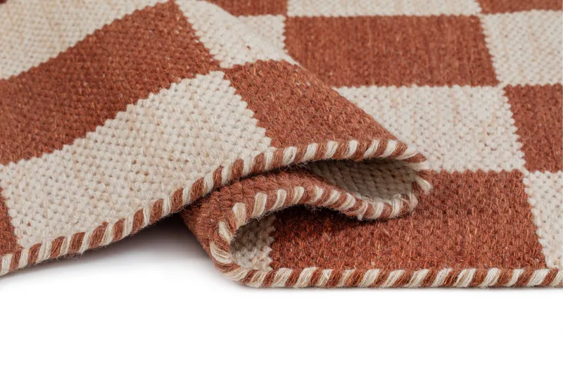 Moharan Ullmatta 200x300 cm Rektangulär - Terrakotta - Textil & mattor - Mattor - Modern matta - Ullmatta