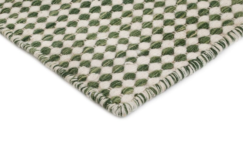 Mohardi Ullmatta 160x230 cm Rektangulär - Emeraldgrön - Textil & mattor - Mattor - Modern matta - Ullmatta
