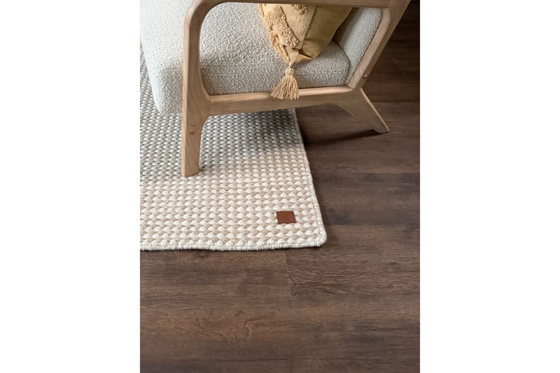 Mohardi Ullmatta 160x230 cm Rektangulär - Linne - Textil & mattor - Mattor - Modern matta - Ullmatta