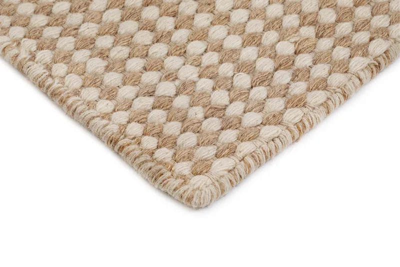 Mohardi Ullmatta 160x230 cm Rektangulär - Linne - Textil & mattor - Mattor - Modern matta - Ullmatta