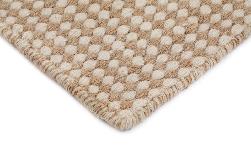 Mohardi Ullmatta 160x230 cm Rektangulär - Linne - Textil & mattor - Mattor - Modern matta - Ullmatta