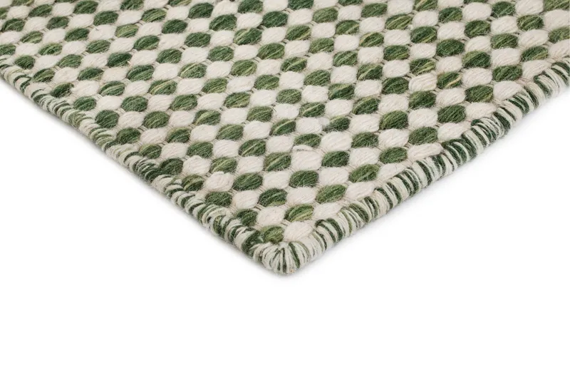 Mohardi Ullmatta 240x340 cm Rektangulär - Emeraldgrön - Textil & mattor - Mattor - Modern matta - Ullmatta