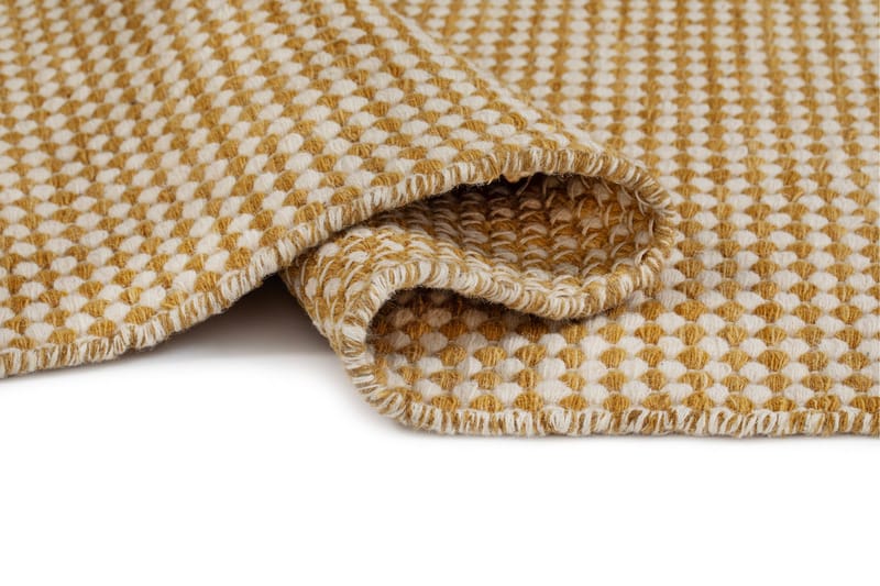 Mohardi Ullmatta 80x200 cm Oblong - Gul - Textil & mattor - Mattor - Modern matta - Ullmatta