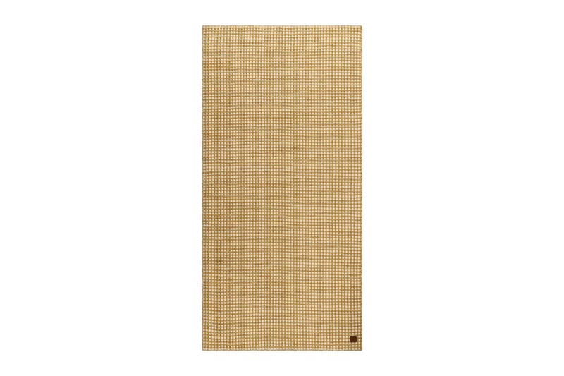 Mohardi Ullmatta 80x200 cm Oblong - Gul - Textil & mattor - Mattor - Modern matta - Ullmatta