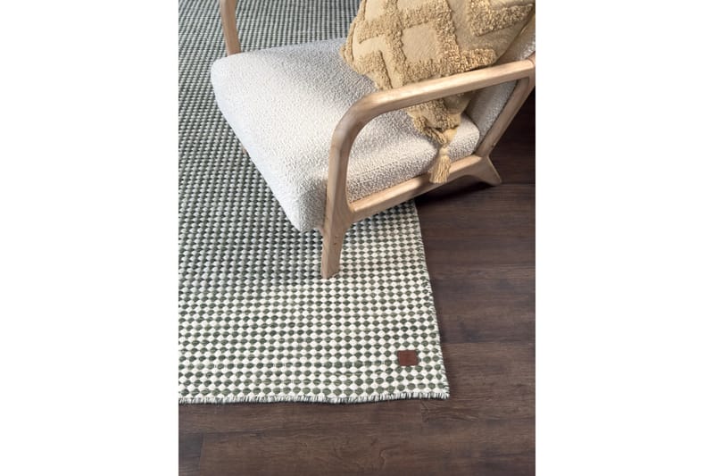 Mohardi Ullmatta 80x300 cm Oblong - Emeraldgrön - Textil & mattor - Mattor - Modern matta - Ullmatta