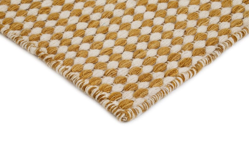 Mohardi Ullmatta 80x300 cm Oblong - Gul - Textil & mattor - Mattor - Modern matta - Ullmatta