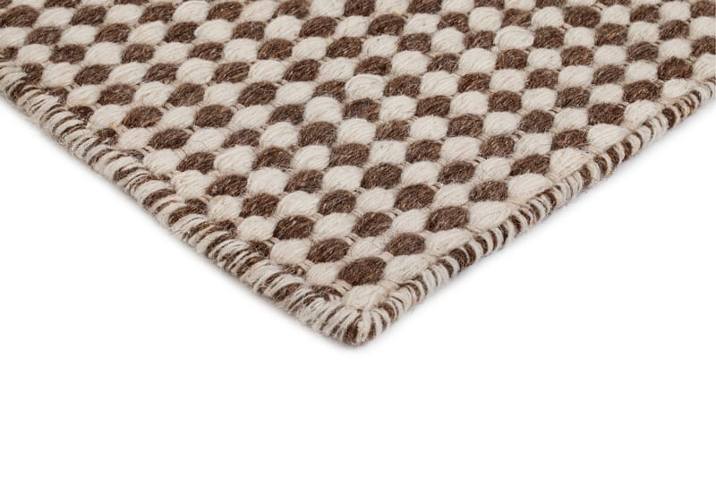 Mohardi Ullmatta 80x300 cm Oblong - Mörkbeige - Textil & mattor - Mattor - Modern matta - Ullmatta