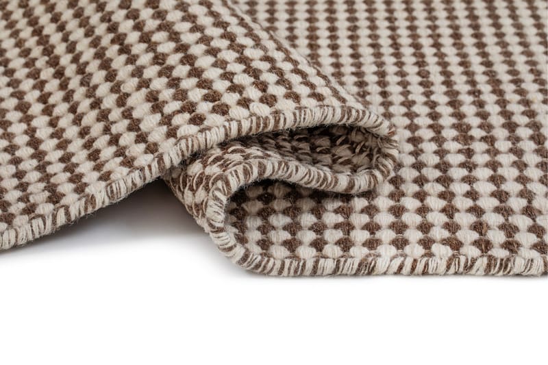 Mohardi Ullmatta 80x300 cm Oblong - Mörkbeige - Textil & mattor - Mattor - Modern matta - Ullmatta