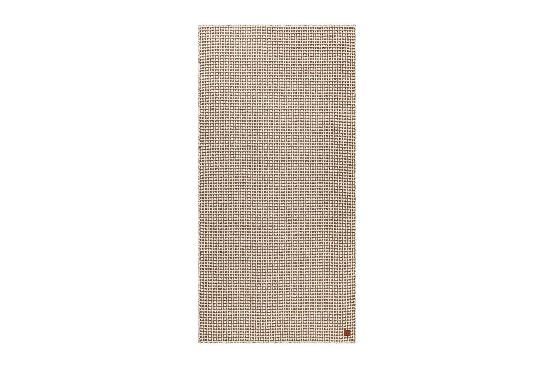 KM Home Mohardi Ullmatta 80x300 cm Oblong Mörkbeige - Textil & mattor ...