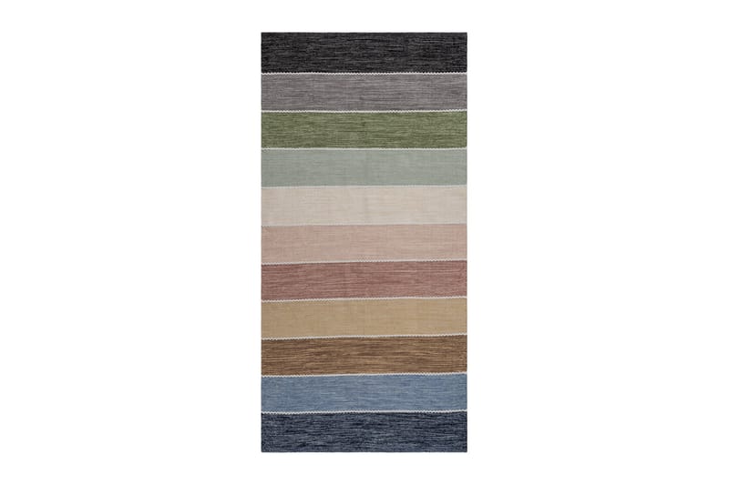 Mohsina Bomullsmatta 75x320 cm Oblong - Flerfärgad - Textil & mattor - Mattor - Modern matta - Bomullsmatta