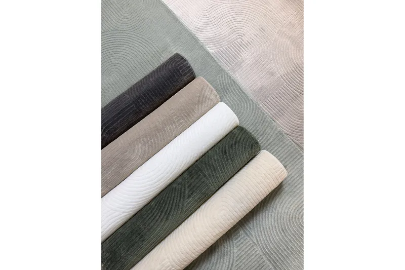 Momita Friezematta 160x230 cm Rektangulär - Grå - Textil & mattor - Mattor - Modern matta - Wiltonmattor