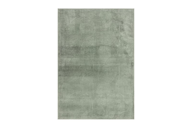 Momita Friezematta 160x230 cm Rektangulär - Grön - Textil & mattor - Mattor - Modern matta - Wiltonmattor