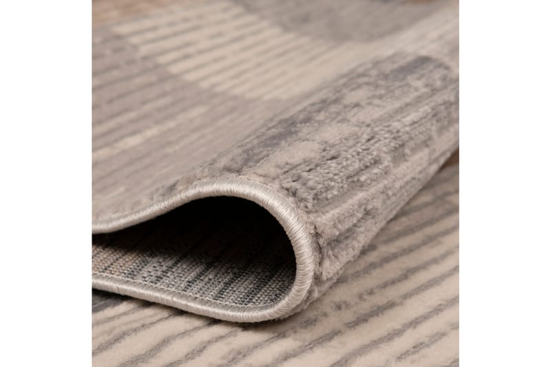 Motto Wiltonmatta 160x230 cm Rektangulär - Grå/Beige/Brun - Textil & mattor - Mattor - Modern matta - Friezematta