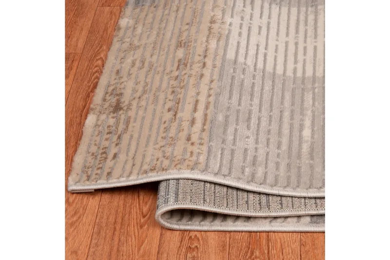 Motto Wiltonmatta 160x230 cm Rektangulär - Grå/Beige/Brun - Textil & mattor - Mattor - Modern matta - Gångmattor