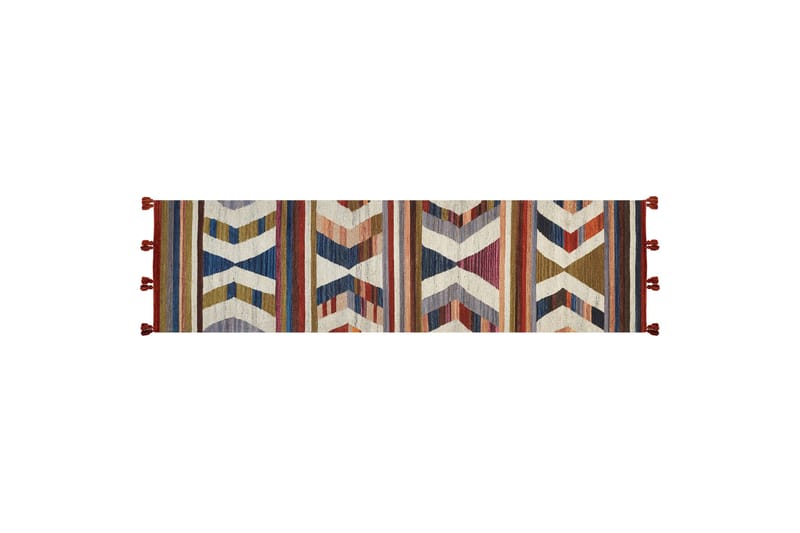 Mrgashat Gångmatta 80x300 cm - Blå - Textil & mattor - Mattor - Modern matta - Ullmatta