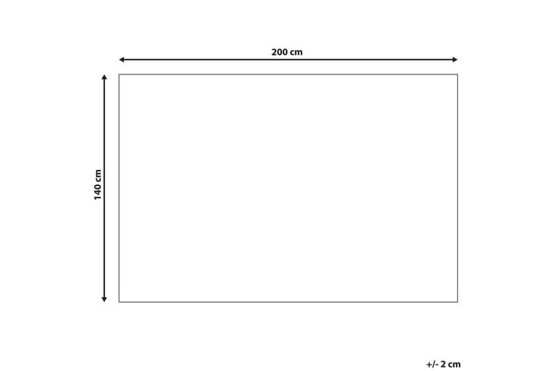 Mucur Ullmatta 140x200 cm - Gul - Textil & mattor - Mattor - Modern matta - Ullmatta