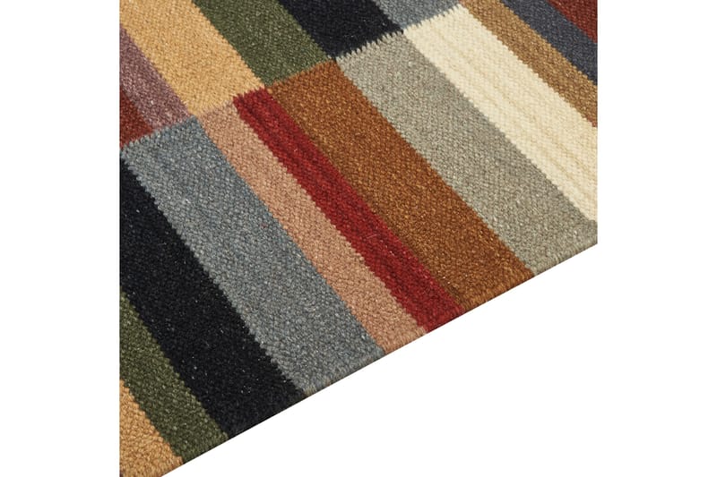Musaler Ullmatta 200x300 cm - Röd - Textil & mattor - Mattor - Modern matta - Ullmatta