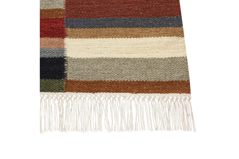 Musaler Ullmatta 200x300 cm - Röd - Textil & mattor - Mattor - Modern matta - Ullmatta