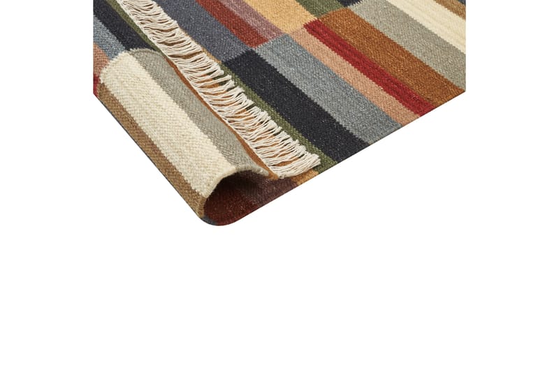 Musaler Ullmatta 200x300 cm - Röd - Textil & mattor - Mattor - Modern matta - Ullmatta