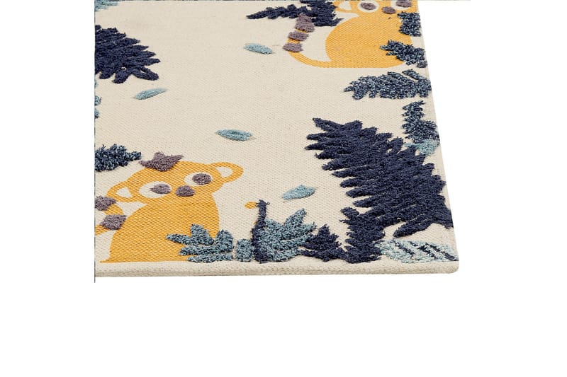 Naibos Bomullsmatta 80x150 cm - Beige - Textil & mattor - Mattor - Modern matta - Bomullsmatta