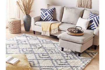 Nevsehir Ryamatta 160x230 cm - Beige - Textil & mattor - Mattor - Modern matta - Bomullsmatta