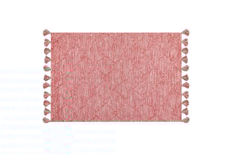 Nigde Ryamatta 140x200 cm - Röd - Textil & mattor - Mattor - Modern matta - Ryamatta & luggmatta