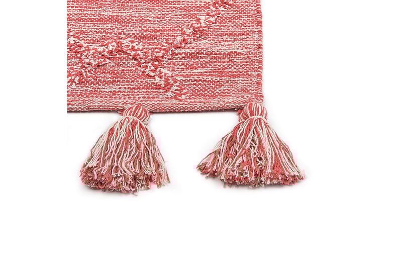 Nigde Ryamatta 160x230 cm - Röd - Textil & mattor - Mattor - Modern matta - Bomullsmatta