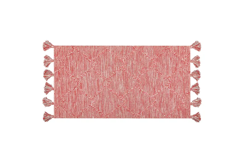 Nigde Ryamatta 80x150 cm, Röd