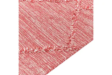 Nigde Ryamatta 80x150 cm - Röd - Textil & mattor - Mattor - Modern matta - Bomullsmatta