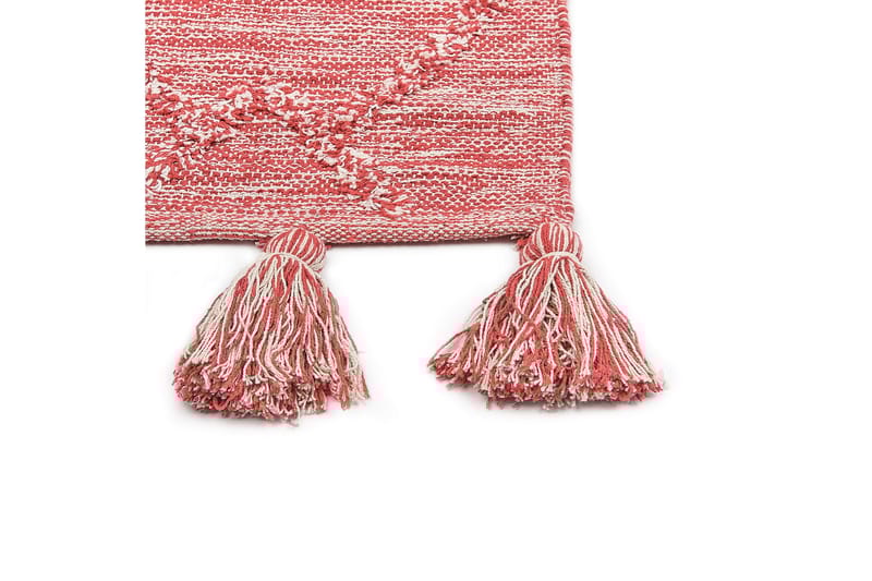 Nigde Ryamatta 80x150 cm - Röd - Textil & mattor - Mattor - Modern matta - Bomullsmatta