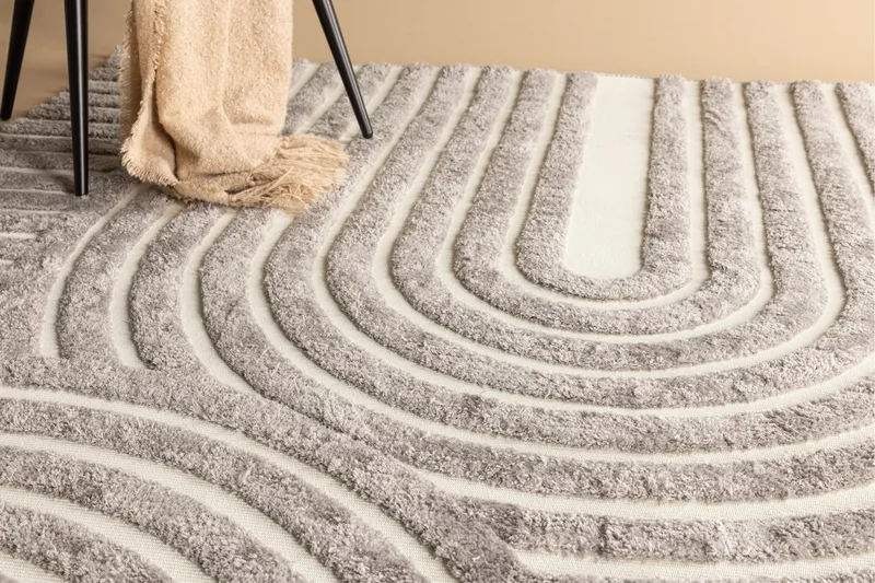 Nikita Ryamatta 200x290 cm - Grå - Textil & mattor - Mattor - Modern matta - Ryamatta & luggmatta