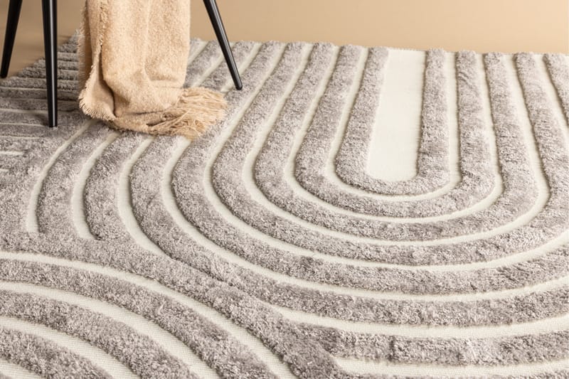 Nikita Ryamatta 200x290 cm - Grå - Textil & mattor - Mattor - Modern matta - Ryamatta & luggmatta