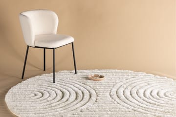 Niklas Polyester - 200*200- -Round-White - Textil & mattor - Mattor - Modern matta - Ryamatta & luggmatta